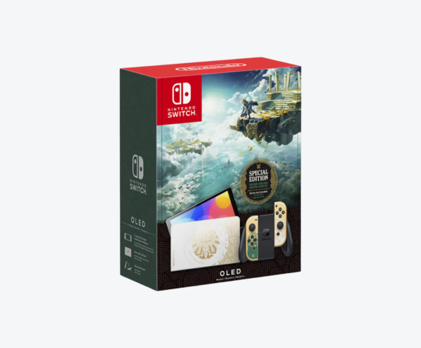 CAJA NINTENDO SWITCH OLED ZELDA NUEVO SELLADO